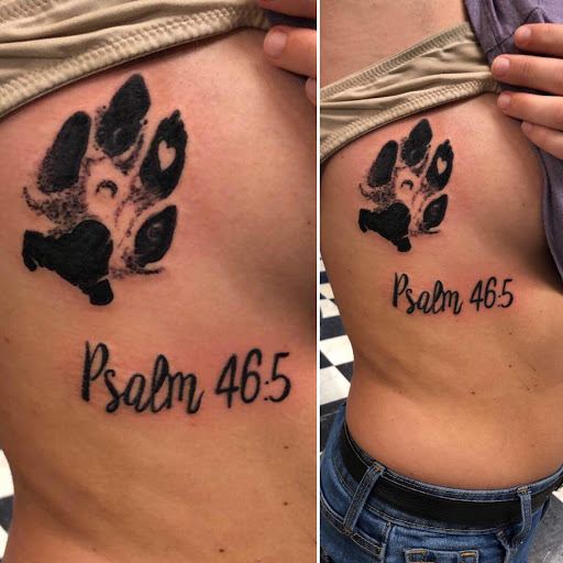 Explore name tattoo ideas for men, creative tattoo ideas in Augusta, available at Mr. Tattoo