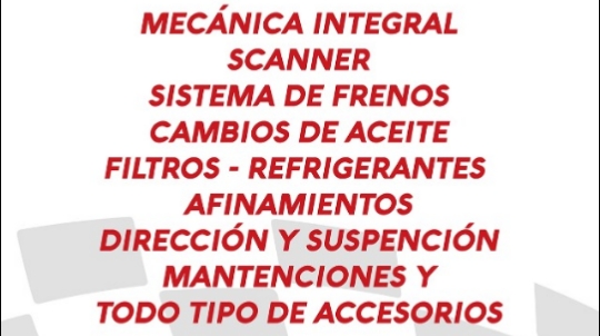 Pro service Chile, taller mecánico, lubricentro