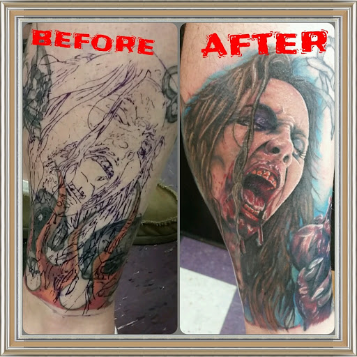 Tattoo Shop «Paragon Tattoos», reviews and photos, 1243 Joe Frank Harris Pkwy SE, Cartersville, GA 30120, USA