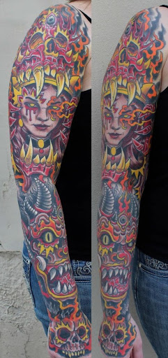 Explore black belt tattoo ideas, creative tattoo ideas in Swannanoa, available at Iron Wolves Tattoo