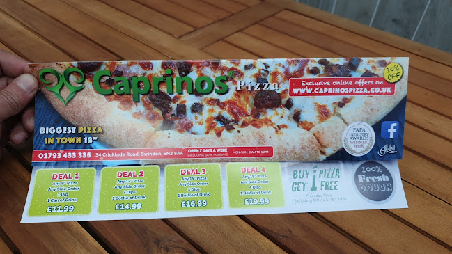 Caprinos Pizza Swindon - Pizza