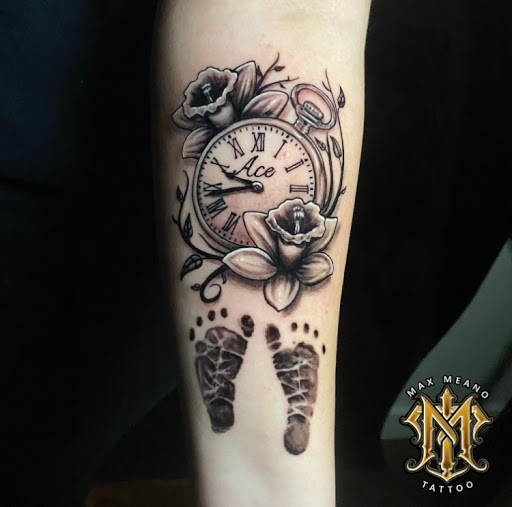 Explore tattoo ideas for black men, creative tattoo ideas in Allentown, available at Max Meano Tattoo