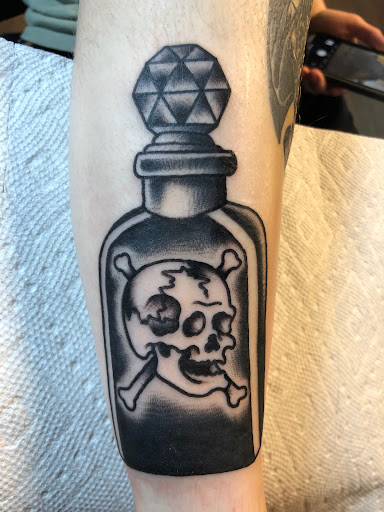 Explore europe tattoo ideas, creative tattoo ideas in Georgetown, available at Iron Rite Tattoo South