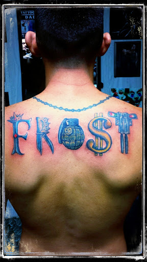 Explore thigh tattoo ideas men, creative tattoo ideas in Beverly Hills, available at R-N-R Custom Tattoos