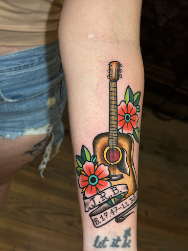 Explore shin tattoo ideas, creative tattoo ideas in Sevierville, available at Jaded Art Collective