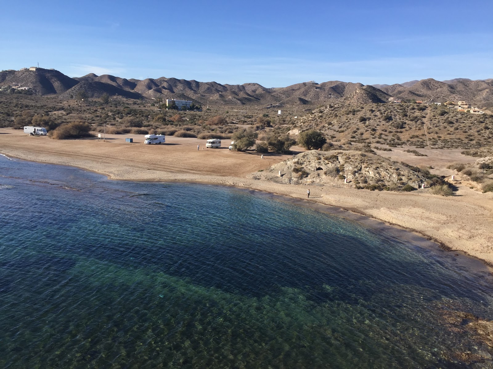 Foto di Playa del Arroz - luogo popolare tra gli intenditori del relax