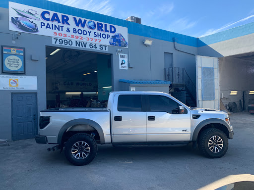 Auto Body Shop «Car World Body Shop», reviews and photos, 7990 NW 64th St, Miami, FL 33166, USA
