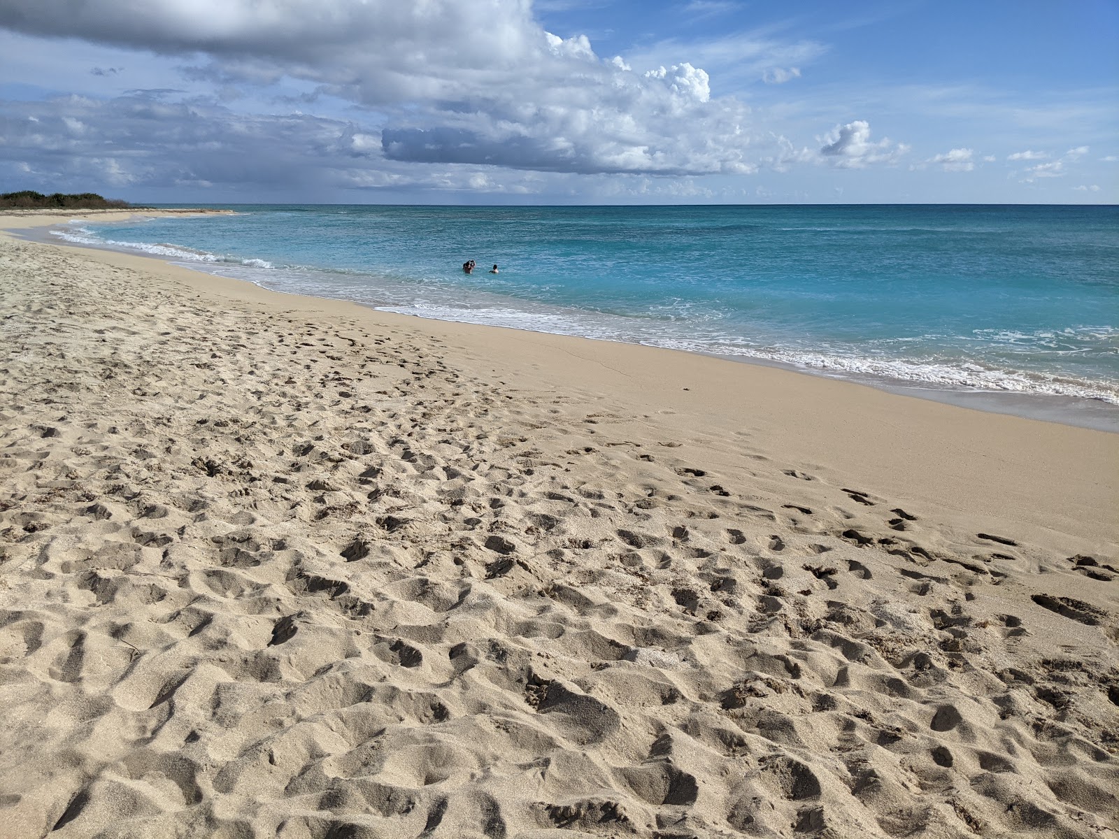 Sandy Point beach'in fotoğrafı turkuaz saf su yüzey ile