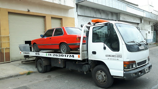 GRUAS, REMOLQUES Y TRASLADOS VERDE