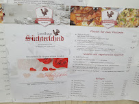 Menu / carte de Landhaus Süchterscheid - Hennef à Hennef