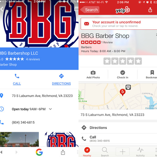 Barber Shop «BBG Barbershop LLC», reviews and photos, 73 S Laburnum Ave, Richmond, VA 23223, USA