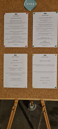 Menu du N24 bar à vin - Con cucina à Monopoli