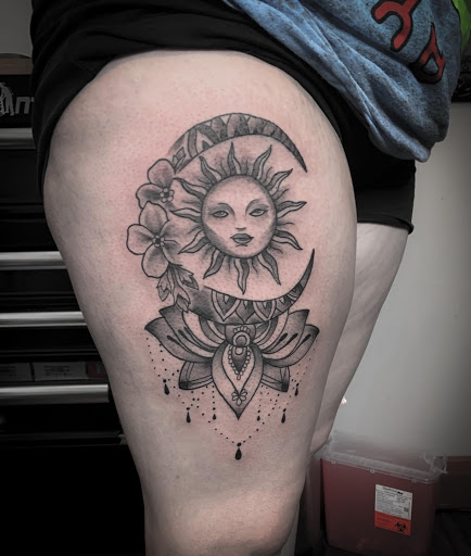 Explore tattoo ideas for grandchildren names, creative tattoo ideas in Warrensburg, available at Altered Visions Tattoo Studio