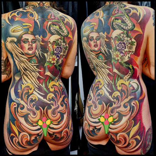 Explore watercolor tattoo ideas, creative tattoo ideas in Casper, available at Final Thoughts