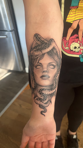 Explore semicolon tattoo ideas for guys, creative tattoo ideas in Bensalem, available at Electric Honor Tattoo Co.