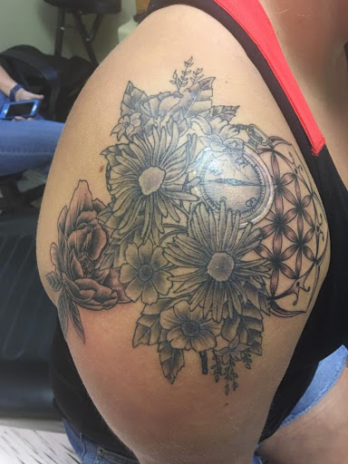 Explore cute mushroom tattoo ideas, creative tattoo ideas in Rapid City, available at Rushmore Tattoo Company LLC