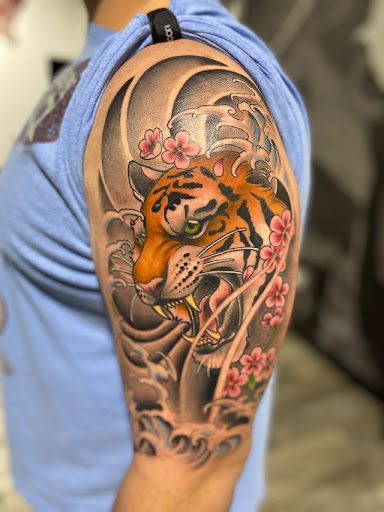 Explore tattoo ideas for outer forearm, creative tattoo ideas in San Antonio, available at Firme Copias Tattoo Studio