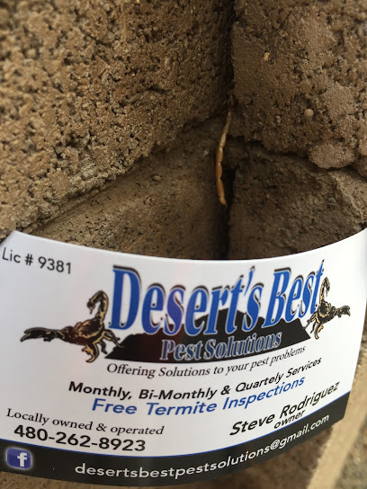 Deserts Best Pest Solutions