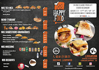 Menu / carte de Happy Food à Besançon