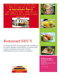NHU-Y à Saint-Brevin-les-Pins menu