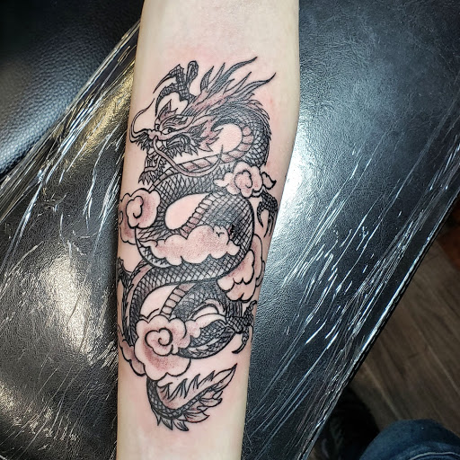 Explore black and red tattoo ideas, creative tattoo ideas in Keansburg, available at Attractive Tattoo New Jersey Body Jewelry Outlet