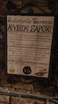 Ai Vecchi Sapori à Lanciano menu