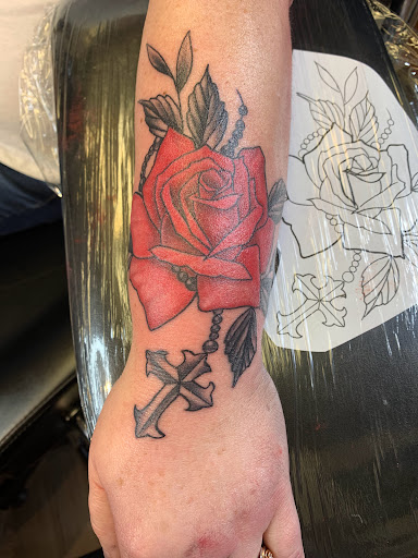 Explore california state tattoo ideas, creative tattoo ideas in Fall River, available at Indelible Ink Tattoo Studio 2.0