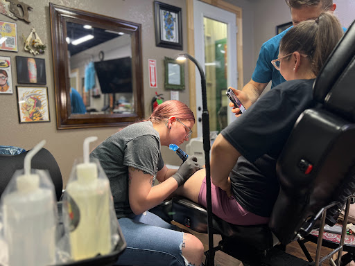 Explore calm tattoo ideas, creative tattoo ideas in Roanoke, available at Saint Cecilias Art Studio
