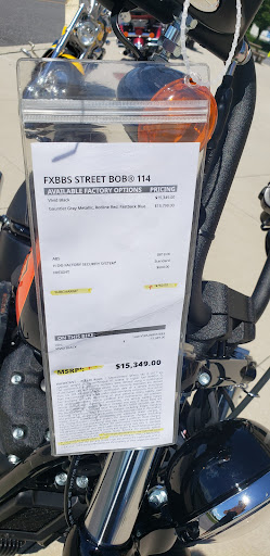 Motorcycle Dealer «M & S Harley-Davidson», reviews and photos, 160 Falling Spring Rd, Chambersburg, PA 17202, USA