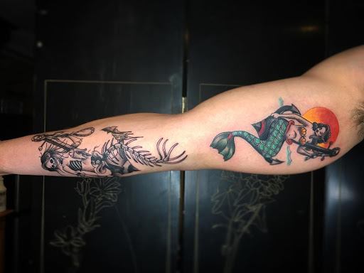 Tattoo Shop «All Wolves No Sheep Tattoo Parlour», reviews and photos, 920 Fulton St, Brooklyn, NY 11238, USA