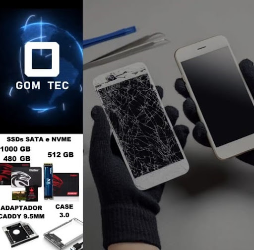 Logo da empresa - Gom Tec - Manutenção e Venda - SmartPHones e Informatica