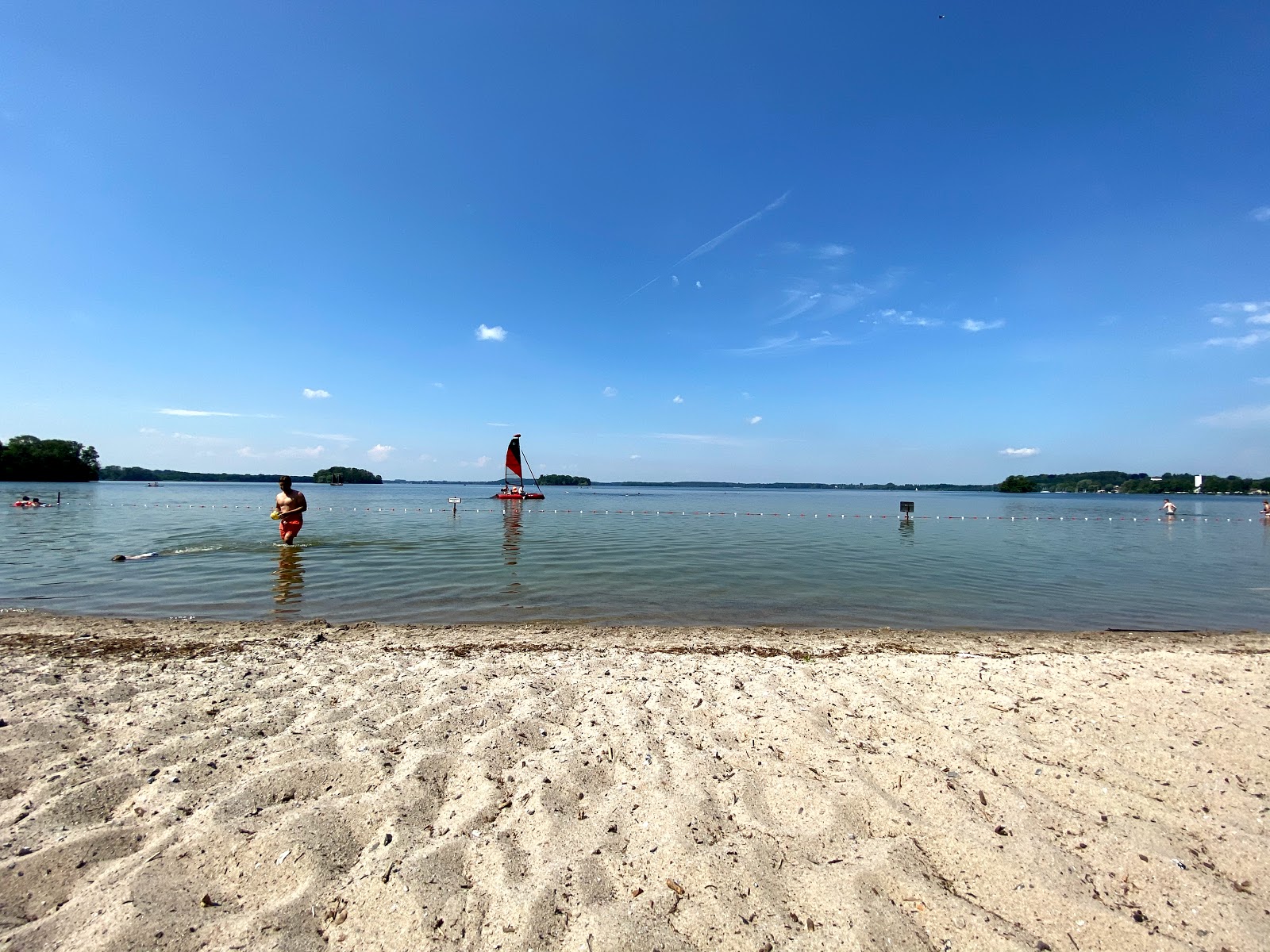 Fotografie cu Badestelle Prinzeninsel cu nivelul de curățenie înalt