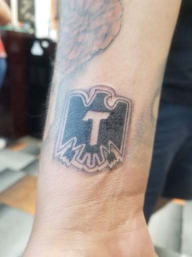 Explore fist bump tattoo ideas, creative tattoo ideas in Colton, available at knuckleheads tattoo