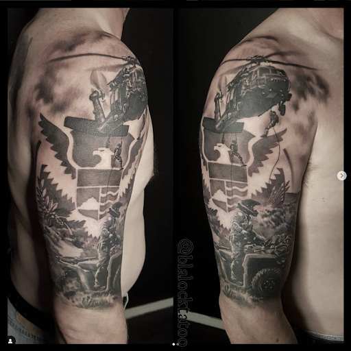 Explore peony tattoo ideas, creative tattoo ideas in Broken Arrow, available at Brian Blalock Tattoo