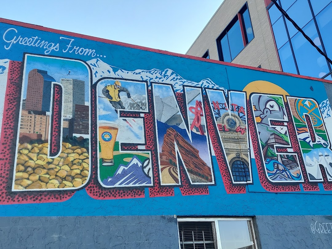 Greetings from Denver Mural