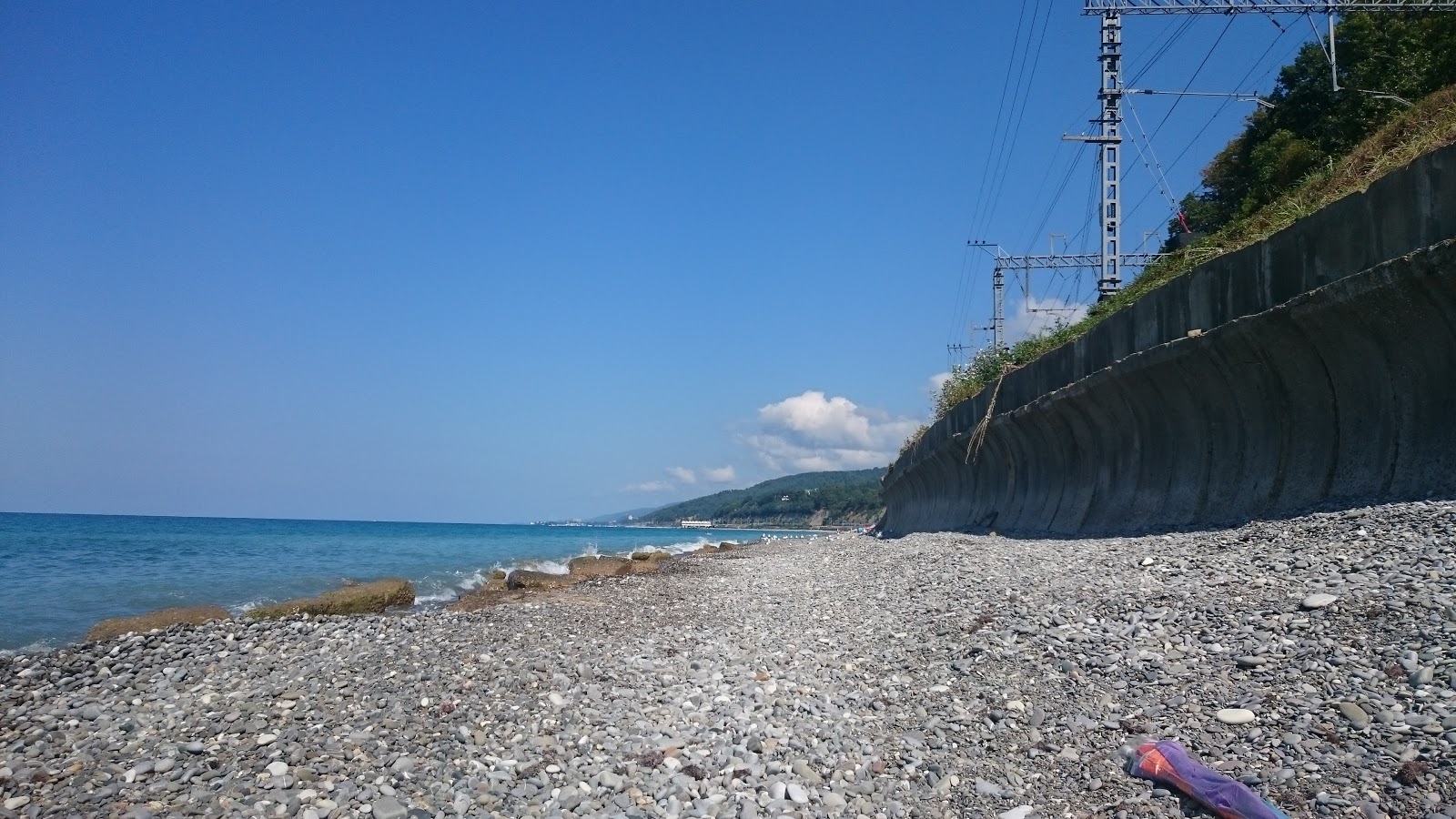 Foto di Chemitokvadzhe beach e l'insediamento
