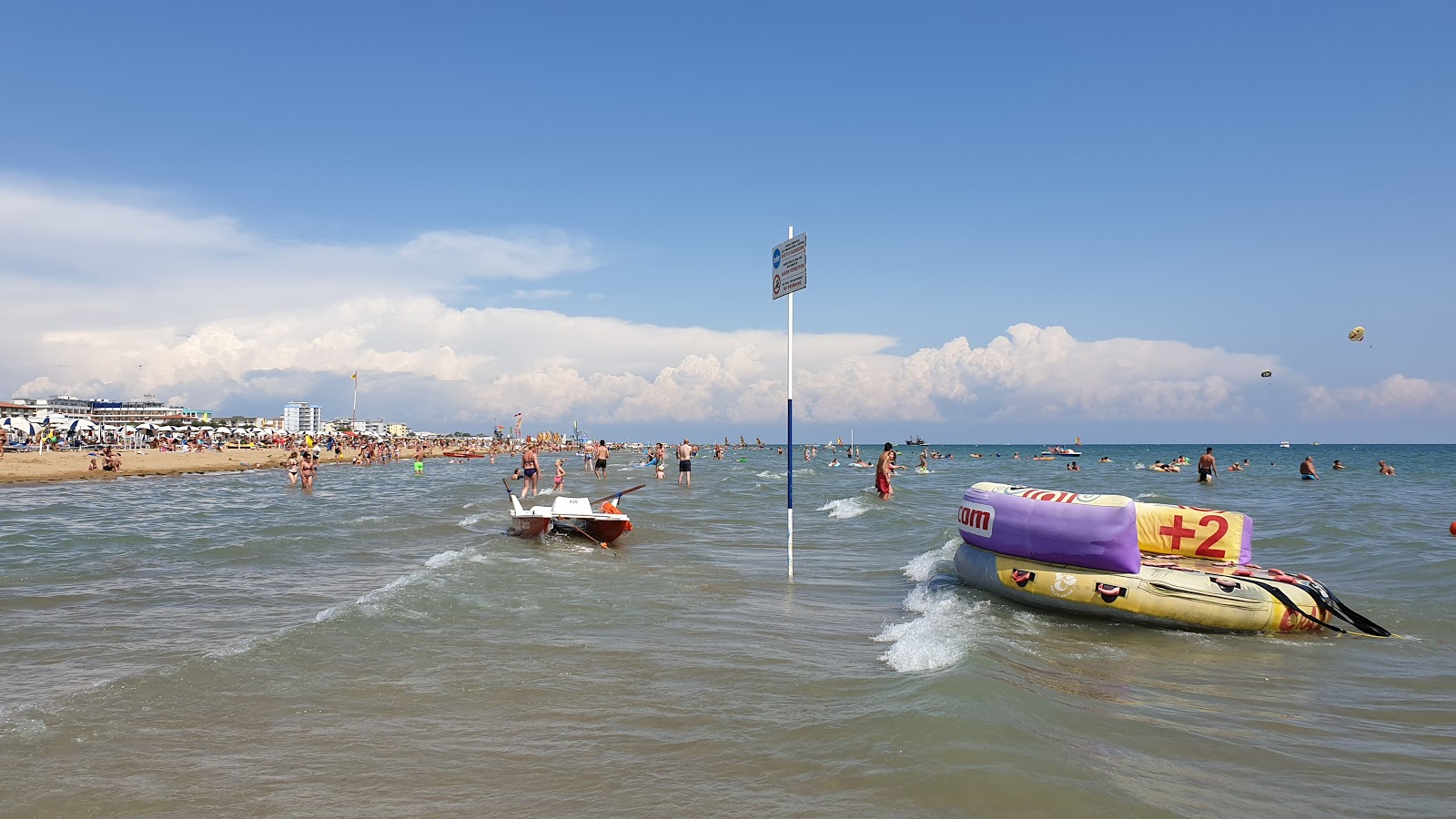 Photo of Bibione Beach and the settlement