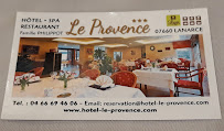 Extérieur du Restaurant Logis Hôtel Spa Rest. le Provence à Lanarce - n°10