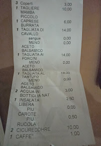 Carte du Mamba grill and sound à Borgagne