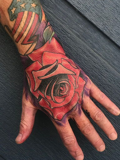 Explore february birth tattoo ideas, creative tattoo ideas in Tallmadge, available at Killjoy tattoo