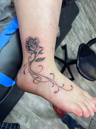 Explore stopwatch tattoo ideas, creative tattoo ideas in Linn Creek, available at Hillard Skillard Tattoos, LLC.
