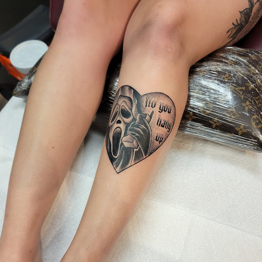 Explore cyber tattoo ideas, creative tattoo ideas in Nederland, available at Dark Wave Tattoo