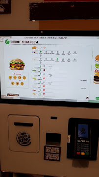 Burger King à Mérignac carte
