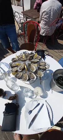 Huître du Restaurant La Cabane Réveleau, dégustation d'huîtres - Le Canon à Lège-Cap-Ferret - n°15