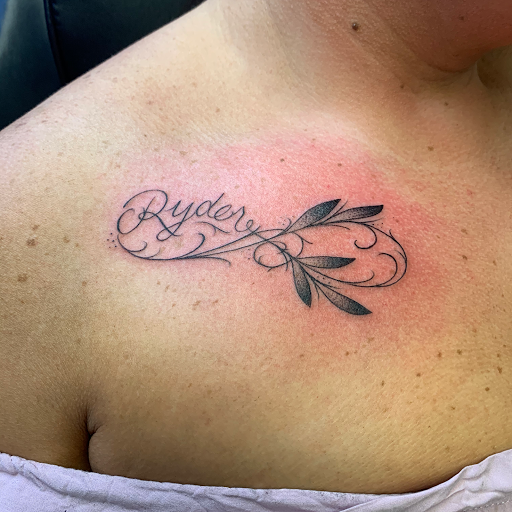 Explore fisherman tattoo ideas, creative tattoo ideas in Sanford, available at Luv Ink