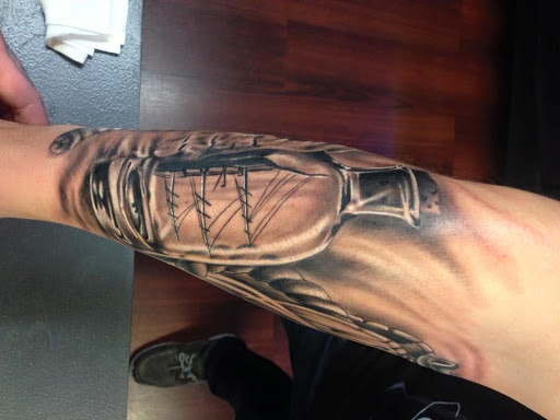 Explore 3d tattoo ideas for guys, creative tattoo ideas in Tarpon Springs, available at Legacy Blue Tattoo Studio and Laser Removal