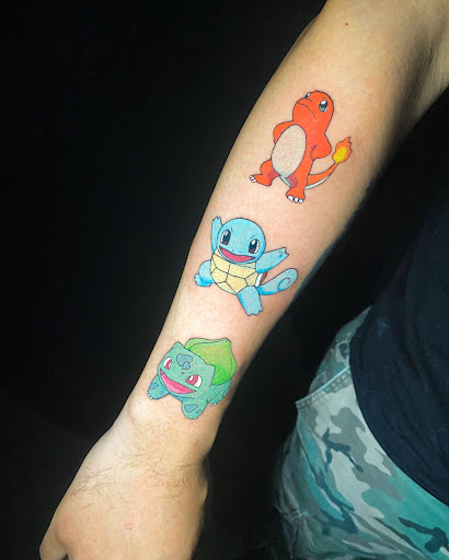 Explore aesthetic tattoo ideas, creative tattoo ideas in Corona, available at Crop Circles Tattoo Studio