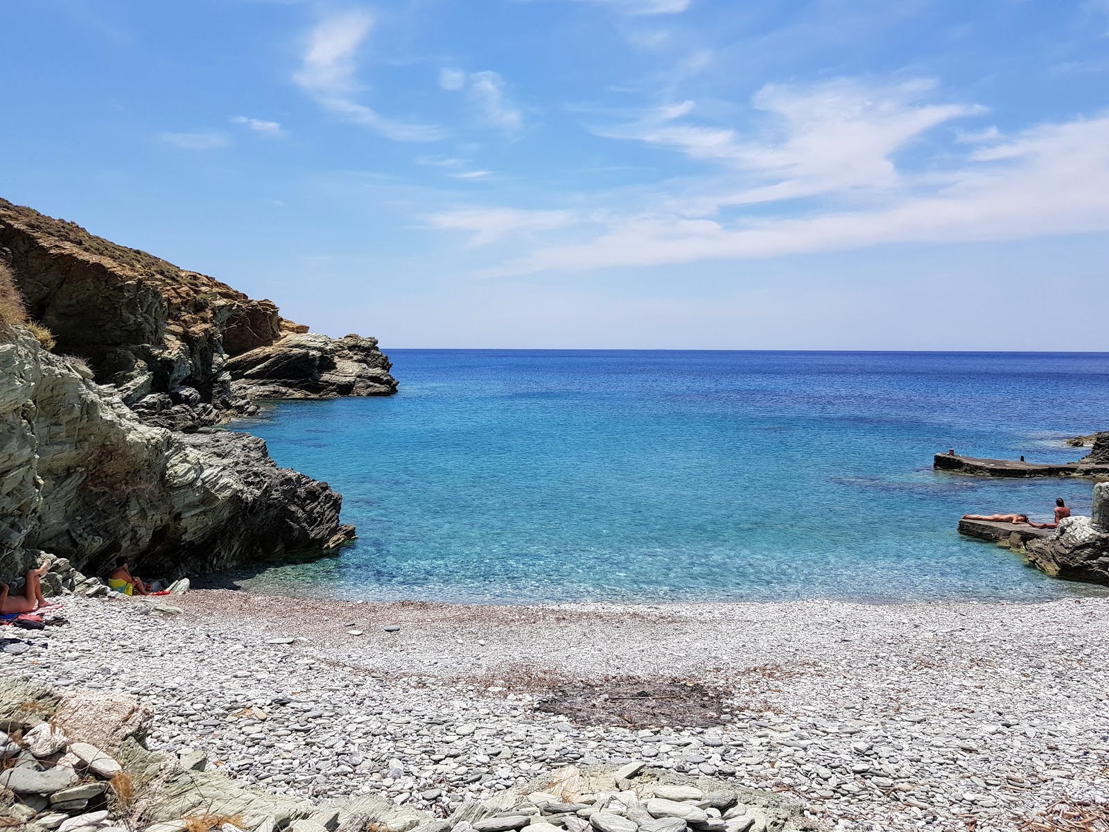 Photo of Galifos beach with tiny bay