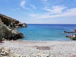 Fotografie cu Galifos beach cu nivelul de curățenie înalt