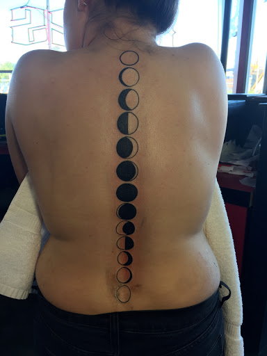 Explore mens shoulder tattoo ideas, creative tattoo ideas in Reno, available at Aces Tattoo